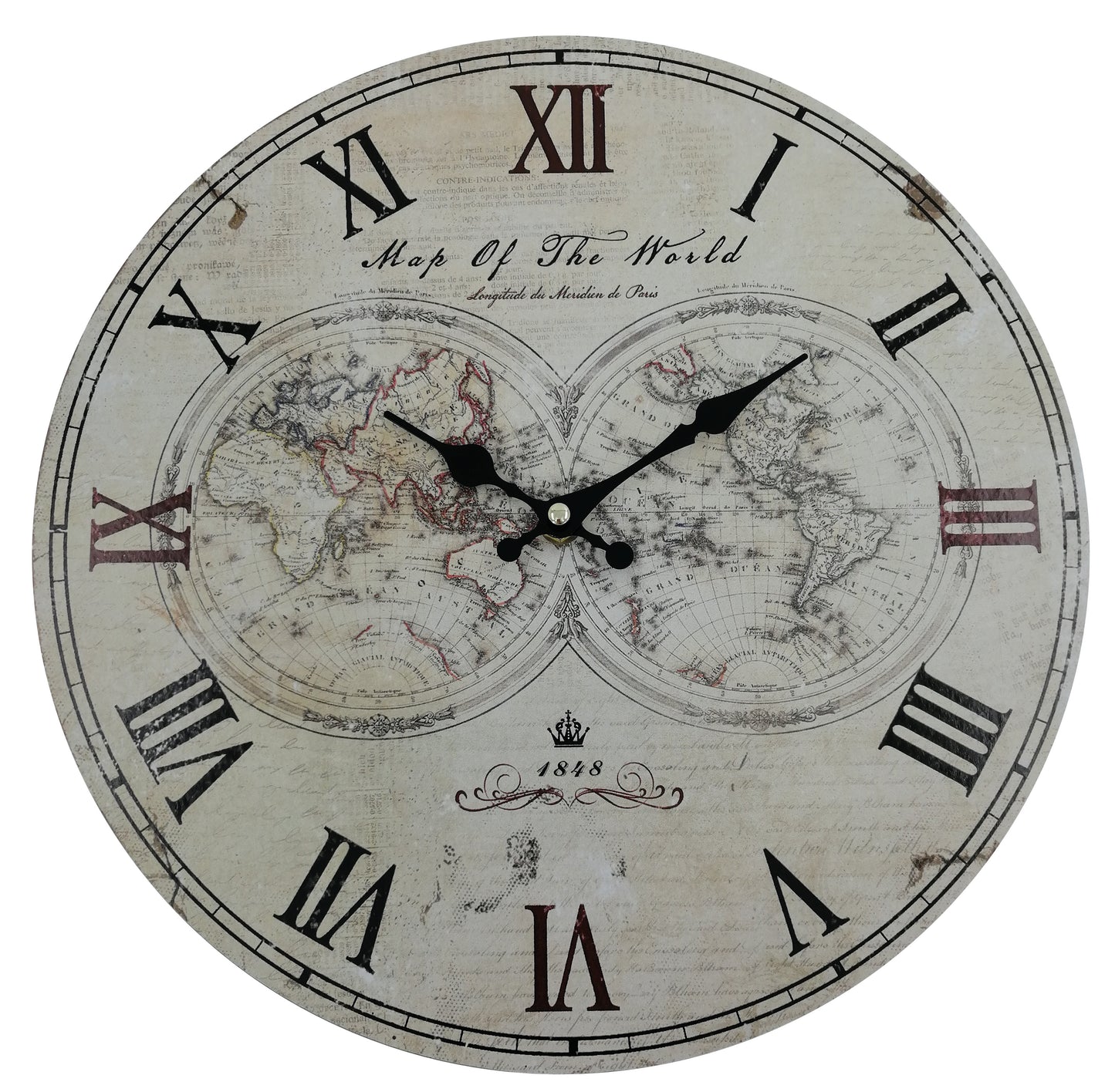 5214 - RELOJ MAPA